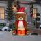 6ft. Airblown® Animated Inflatable Drummer Boy Teddy Bear